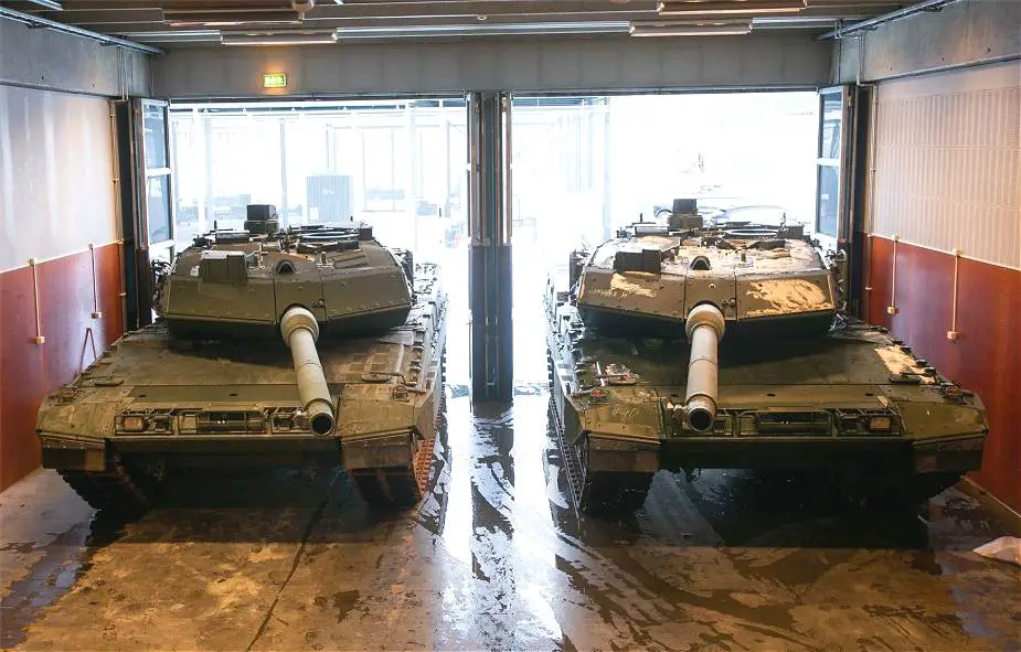 K2NO 黑豹和豹 2A7NO 坦克在挪威準備競爭挪威軍隊的新 MBT 925 003