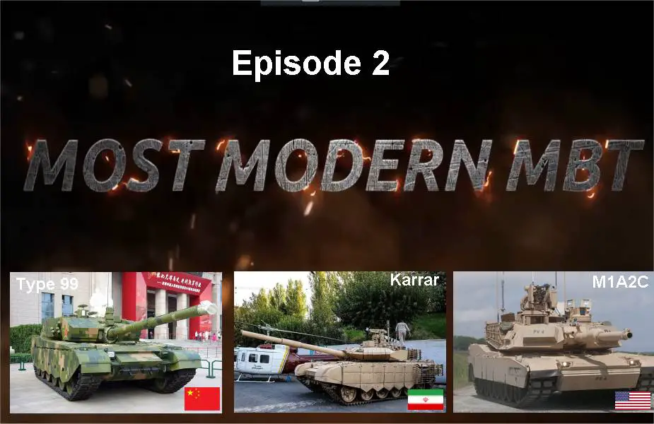 Discover most modern main battle tank in the world Part 2 Karrar Type 99 M1A2C 925 001