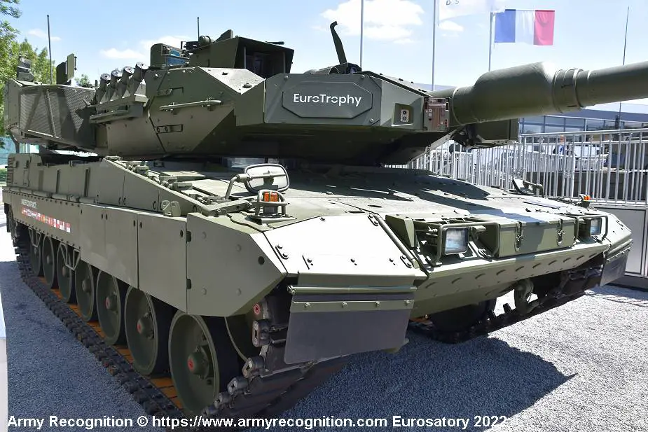 Discover new German Leopard 2A7 Demonstrator MBT tank developed by KMW 925 002