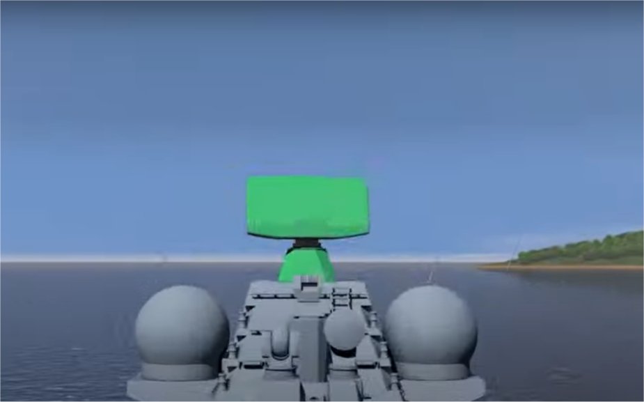 Latest naval surveillance radar Quadome by Hensoldt