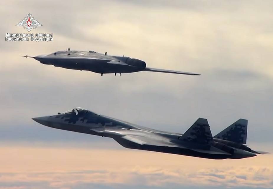 S 70 Okhotnik strategic drone undergoes frequency trials