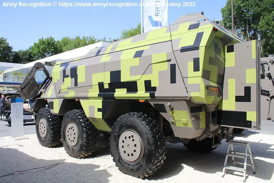 Discover new German made Fuchs A9 High Roof 6x6 armored vehicle 925 001