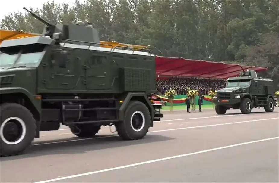 Russia supplies Republic of Congo with Gaz 2330 Tigr Patrol 4x4 armored vehicles 925 002