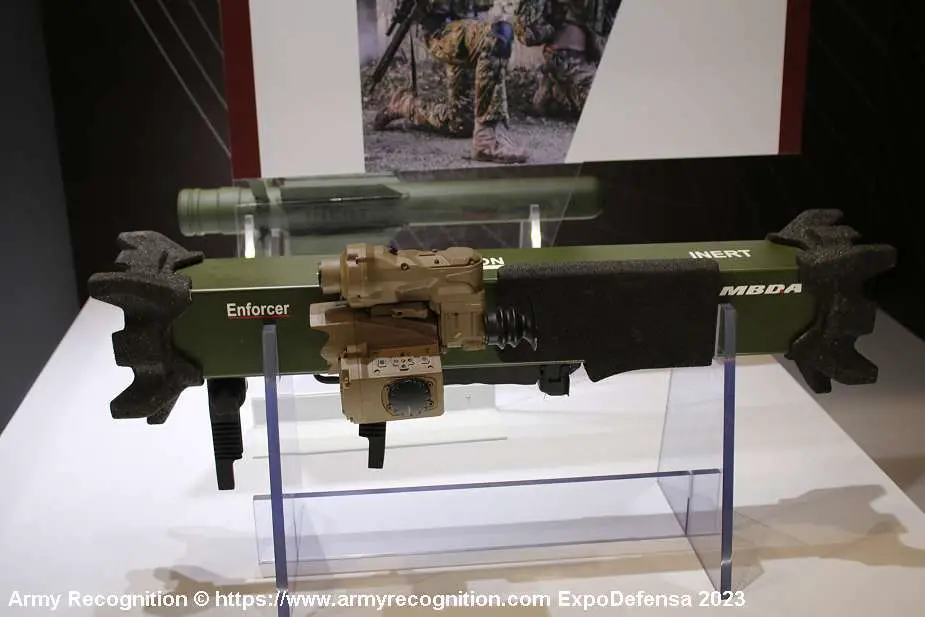 ExpoDefensa 2023: MBDA presents Enforcer shoulder-launched guided missile |  Defense News December 2023 Global Security army industry | Defense Security  global news industry army year 2023 | Archive News year
