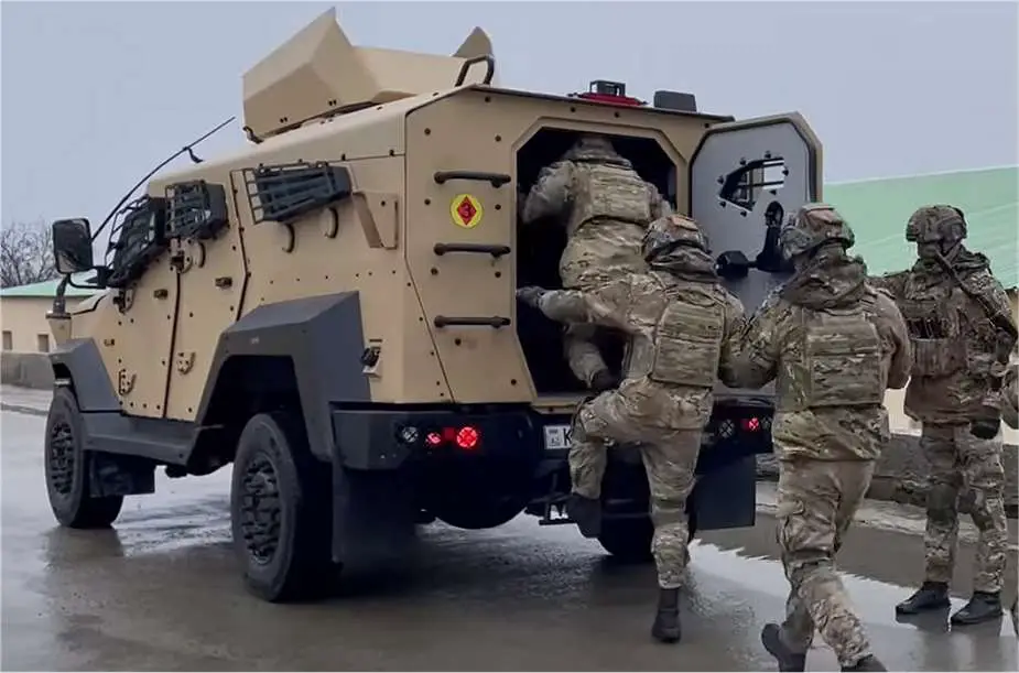 Special Forces of Azerbaijan Showcase Advanced Training with Israeli Made Sandcat Armored Vehicles 925 002