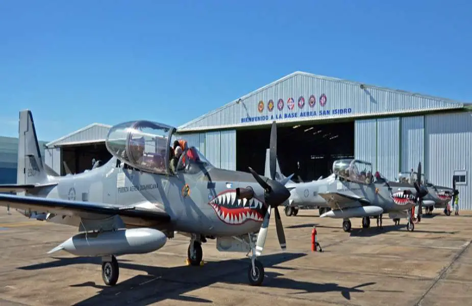 Dominican Republic Air Force completes Maura 2023 interception training with A 29 Super Tucano and Huey II helicopters 925