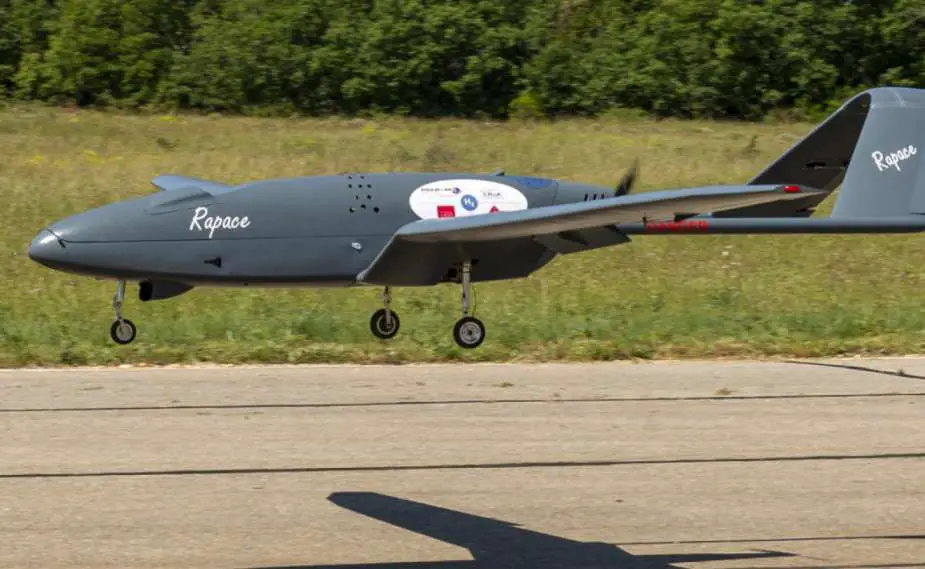 French DGA showcases innovating RAPACE H2 hydrogen powered drone
