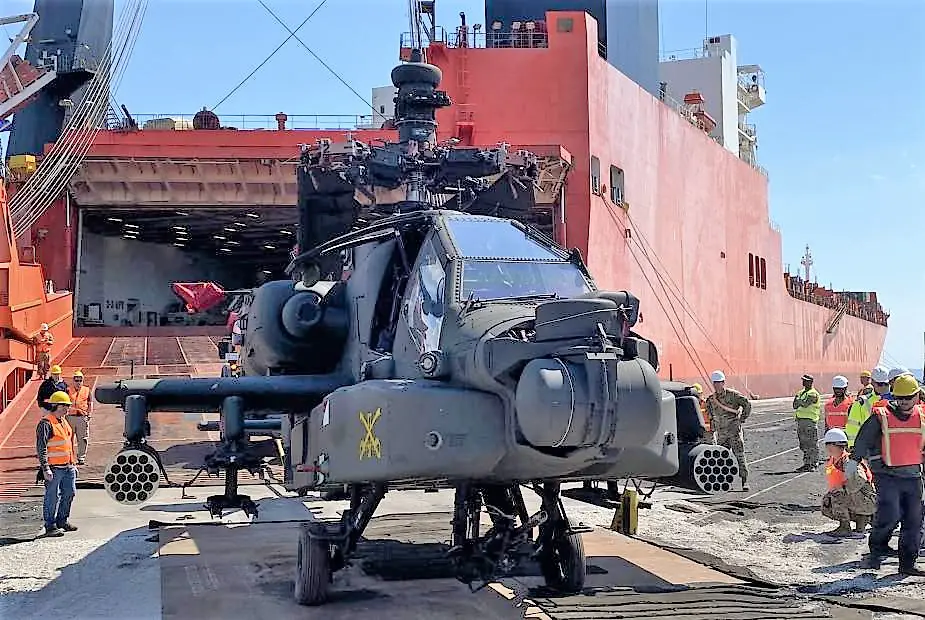 US 3rd Combat Aviation Brigade arrives in Europe