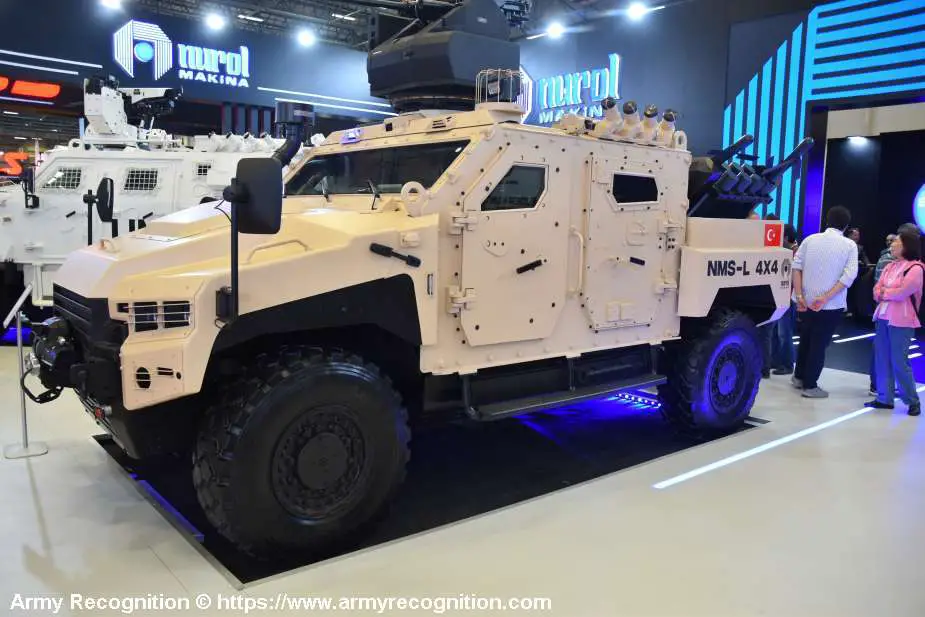 New Ilgar loitering munition demonstrates compatibility with Nurol Makina NMS L Light Armored Vehicle 925 002