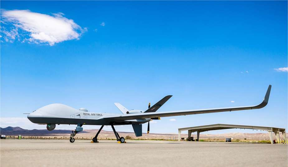 Royal Air Forces 54 Squadron undergoes specialized training for Protector RG Mk 1 UAVs 925