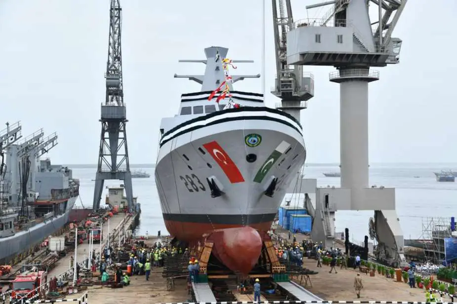 Russian Vyborg Shipyard laid the Purga ice class coastguard ship of project 23550 925 001