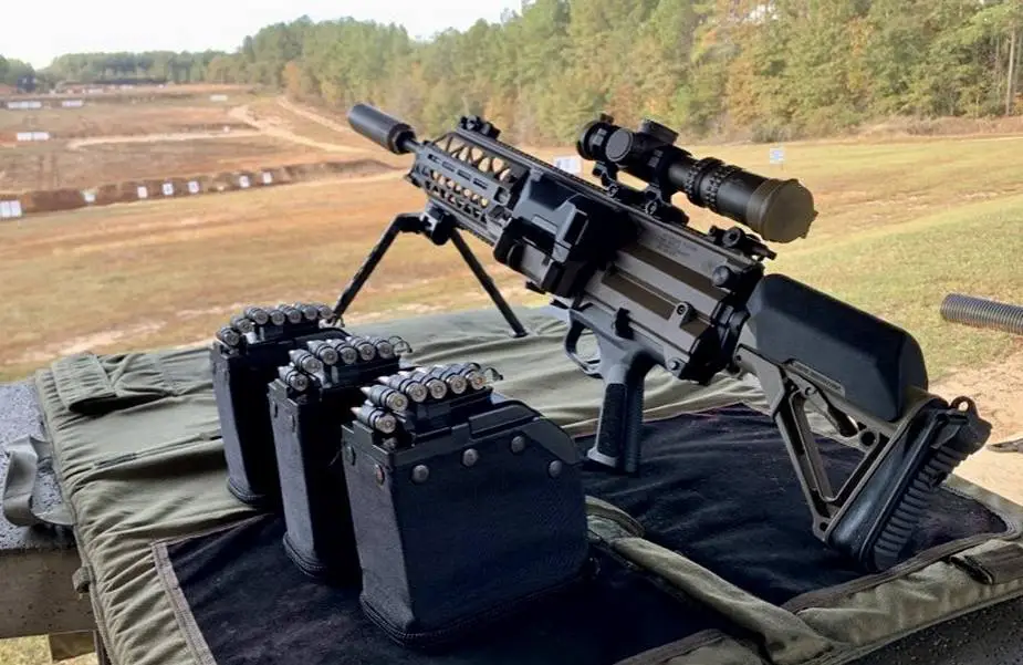 FN Herstal unveils EVOLYS ultralight machine gun chambered in 6.5x43 mm Lightweight Intermediate Caliber