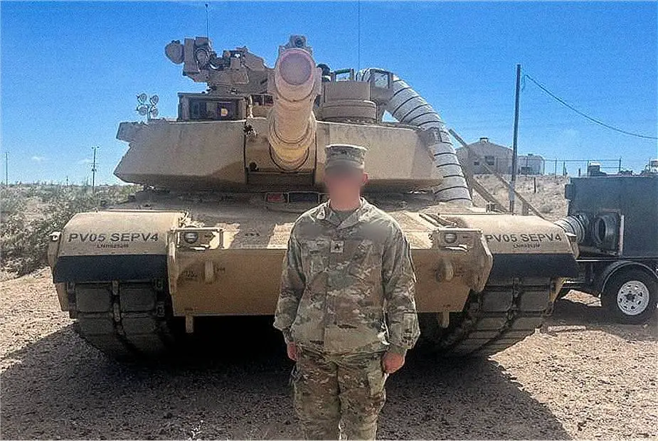 US Army Thunderhorse 2 12 Cavalry Regiment receives first M1A2 SEP V4 Abrams tank 925 002