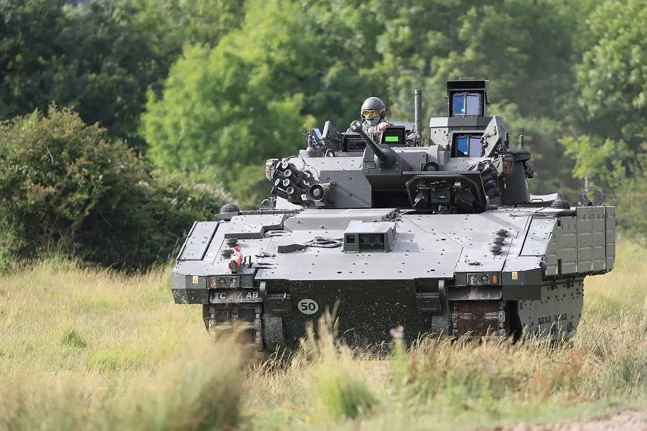 British Army Demonstrates New AJAX Armored Fighting Vehicle During Live Demonstration 925 002