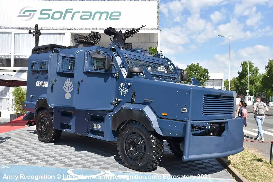 French Gendarmerie deploys new Centaur armored Vehicles in response to recent urban violence 925 002