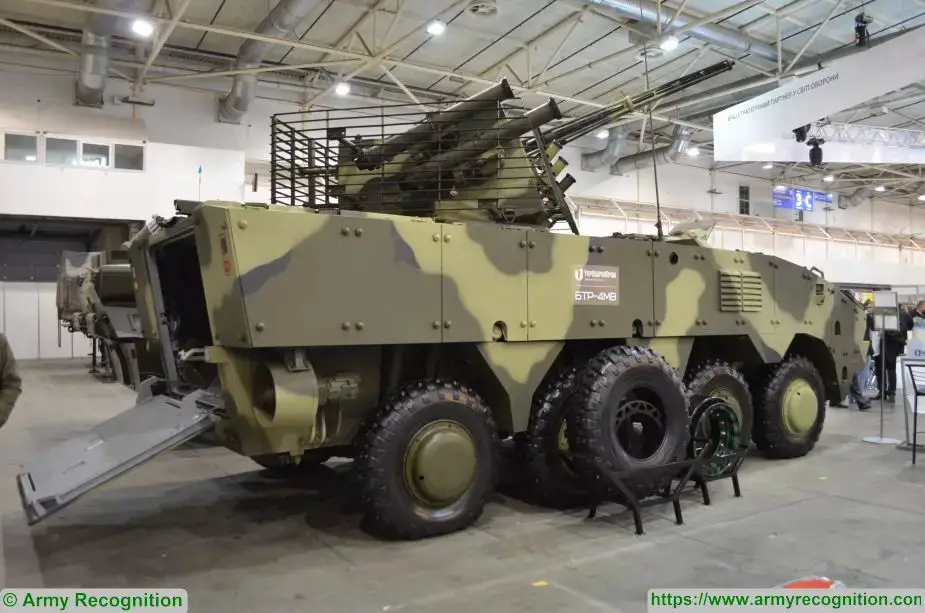 Ukraine use battle tested BTR 4 MV1 prototype against Russian troops 925 003