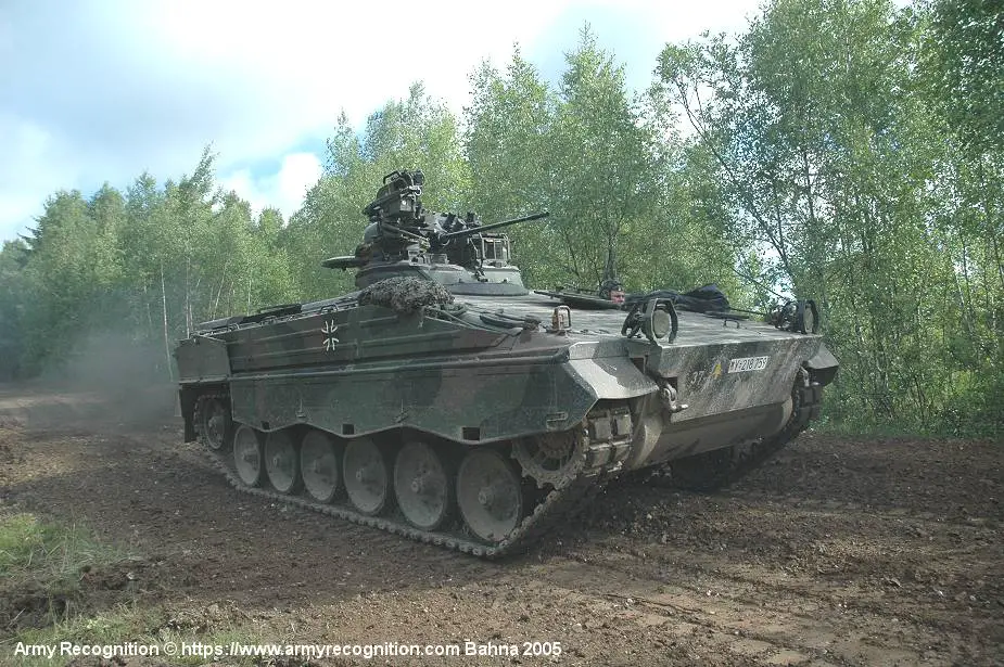 Marder 1A3 tracked armored IFVs donated by Germany enter into service with Ukrainian army 925 002