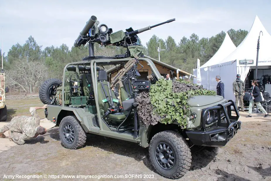 Technamm from France launches its new Fennec 2 Special Forces vehicle SOFINS 2023 925 002