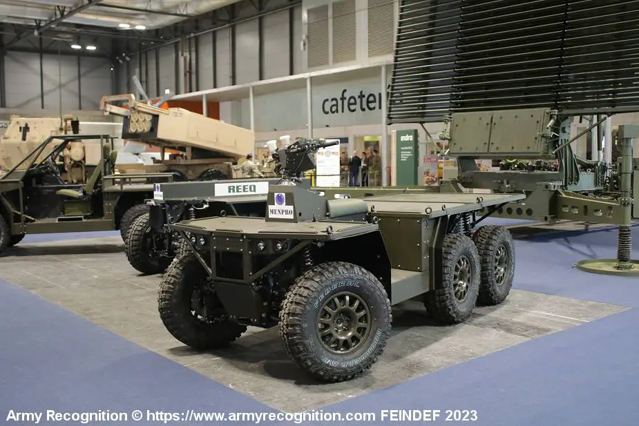 REEQ from Netherlands unveils hybrid UTV platforms revolutionizing military mobility FEINDEF 2023 925 002