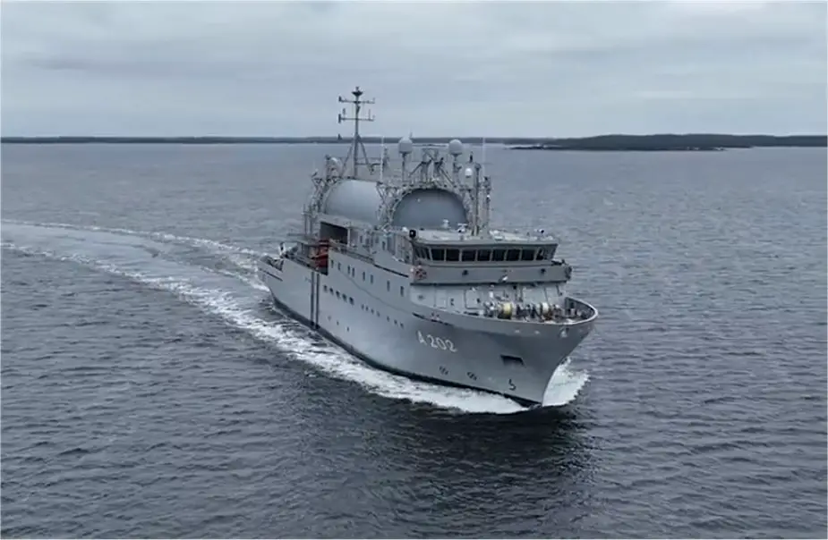 Russian Vyborg Shipyard laid the Purga ice class coastguard ship of project 23550 925 001