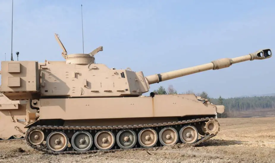 US delivers M109A6 155mm self propelled howitzers to Ukraines 118th Mechanized Brigade 925 002