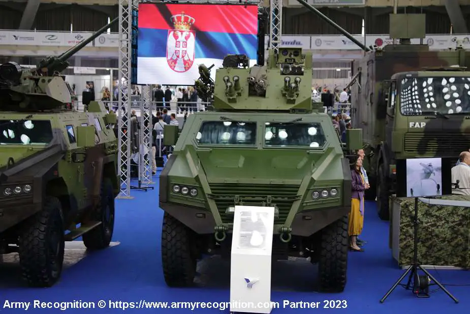 France and Serbia collaborate on the production of armored vehicles Lazar and Milosh 925 002