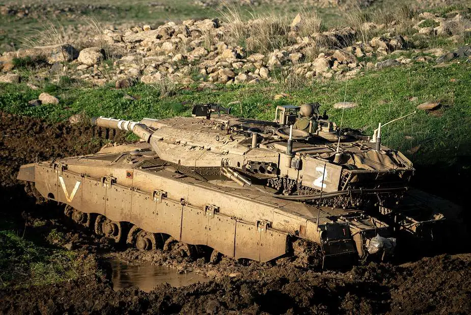 HAMAS uses drone attack tactics from Ukraine to destroy an Israeli Merkava 4 tank 925 002