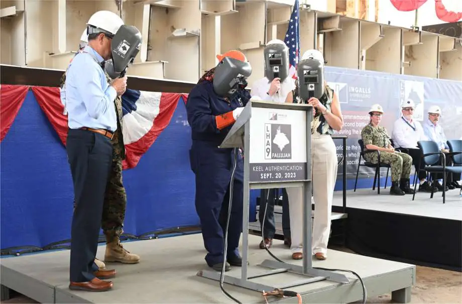 Russian Vyborg Shipyard laid the Purga ice class coastguard ship of project 23550 925 001