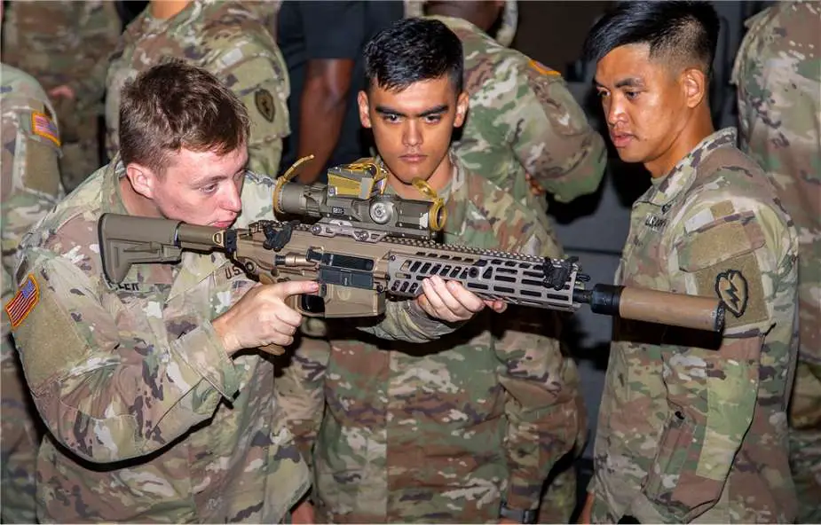 US Soldiers at Fort Campbell Receive First Cutting Edge 6.8mm Next Generation Squad Weapons 925 002