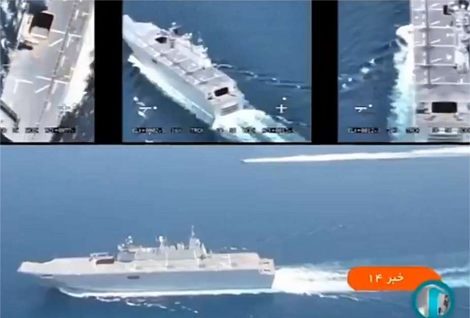 Breaking News: Iranian Stealth Drones Spy on U.S. and Spanish Navy ...