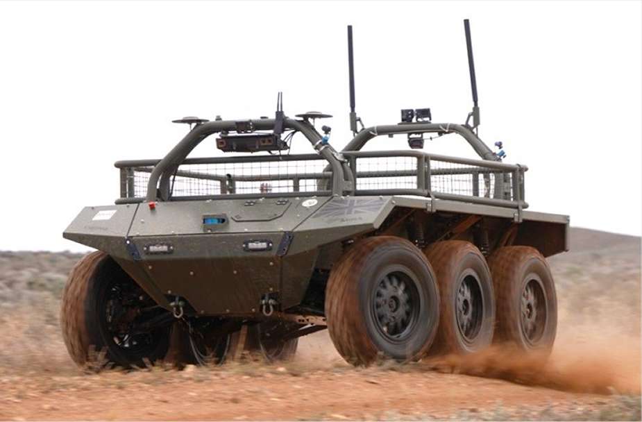TORVICE was specifically designed to evaluate the ability of autonomous vehicles to execute their missions while maintaining network connectivity in a hostile environment (Picture source: Australian DoD)