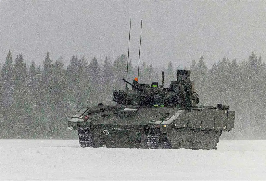 British Army Tests New Ajax Armored Reconnaissance Vehicles in Swedens Extreme Cold Weather 925 002