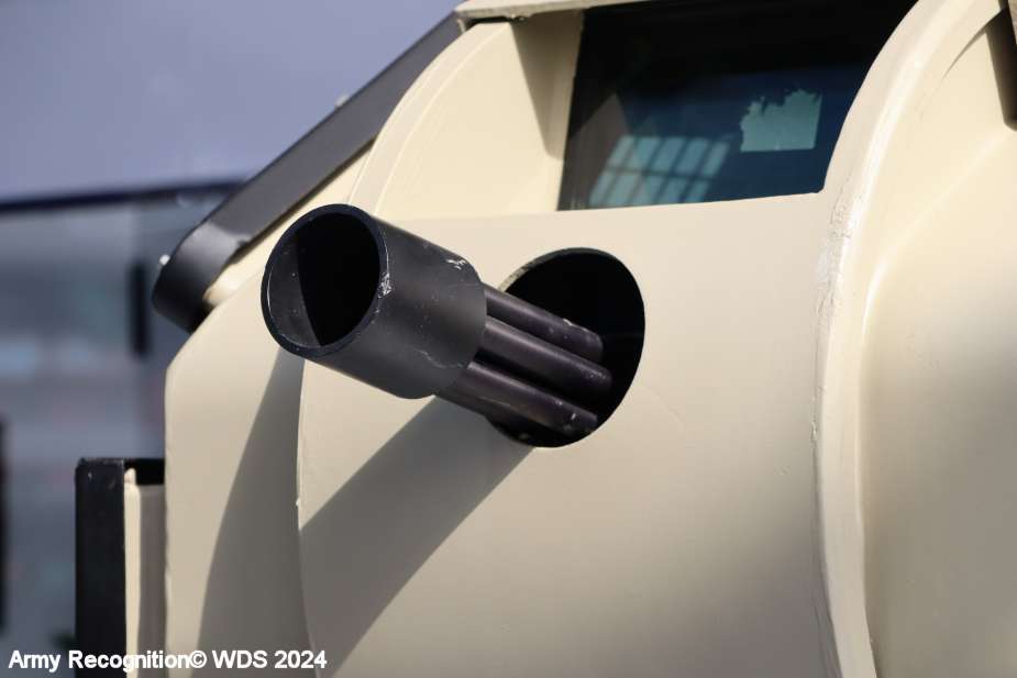 Jordan M134 Minigun cupola 925 002