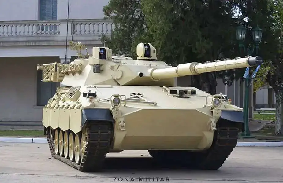 Argentine Army Now Equipped with Modernized TAM 2C Medium Tanks 925 002