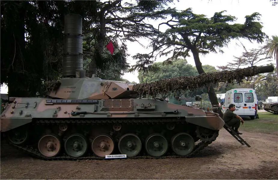 Argentine Army Now Equipped with Modernized TAM 2C Medium Tanks 925 003