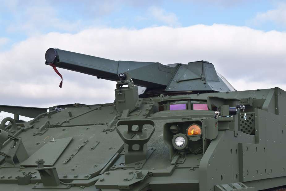 BAE Systems Delivers Revolutionary AMPV NEMO 120mm Self Propelled Mortar Carrier Prototype to US Army 925 002