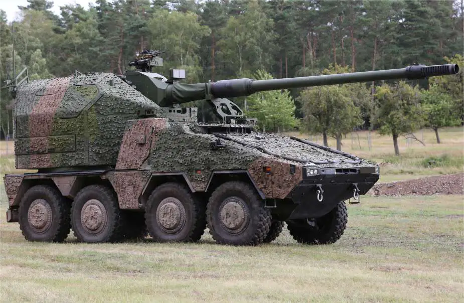 China Unveils New 155mm Wheeled Artillery System Mirroring German RCH 155 8x8 Howitzer 925 002