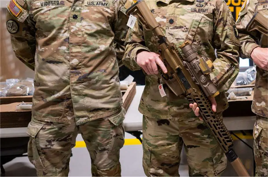 US Soldiers of 101st Airborne Division First to Receive New 6.8mm Next Generation Squad Weapons 925 003
