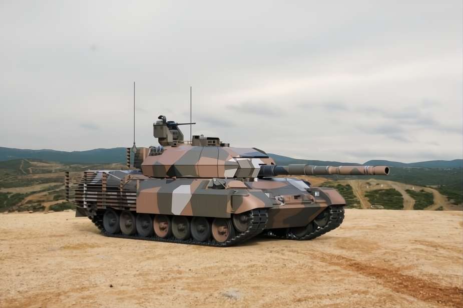 Greece Unveils New Leopard 1HEL Main Battle Tank With European 