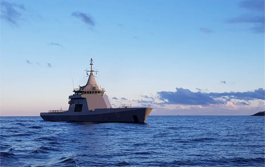 Russian Vyborg Shipyard laid the Purga ice class coastguard ship of project 23550 925 001