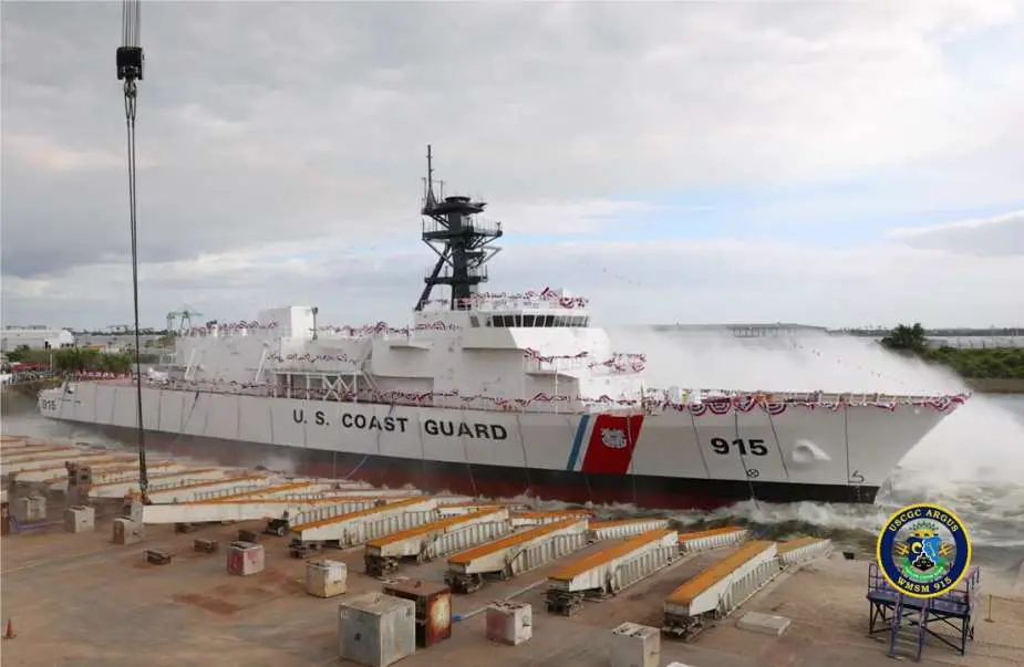 Russian Vyborg Shipyard laid the Purga ice class coastguard ship of project 23550 925 001