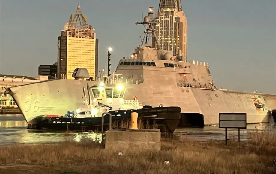 Russian Vyborg Shipyard laid the Purga ice class coastguard ship of project 23550 925 001