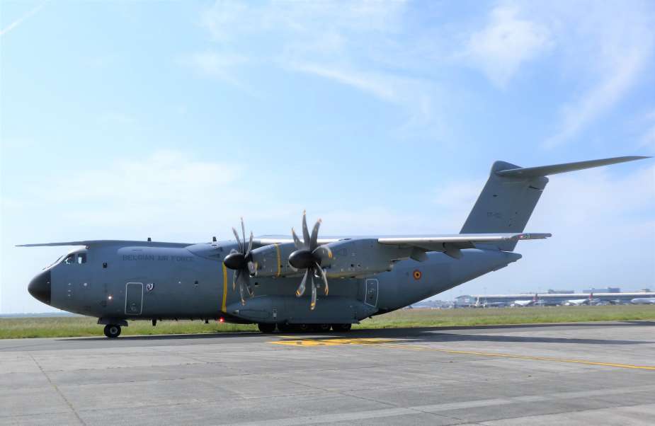 Belgium receives its final A400M aircraft completing its fleet 925 001