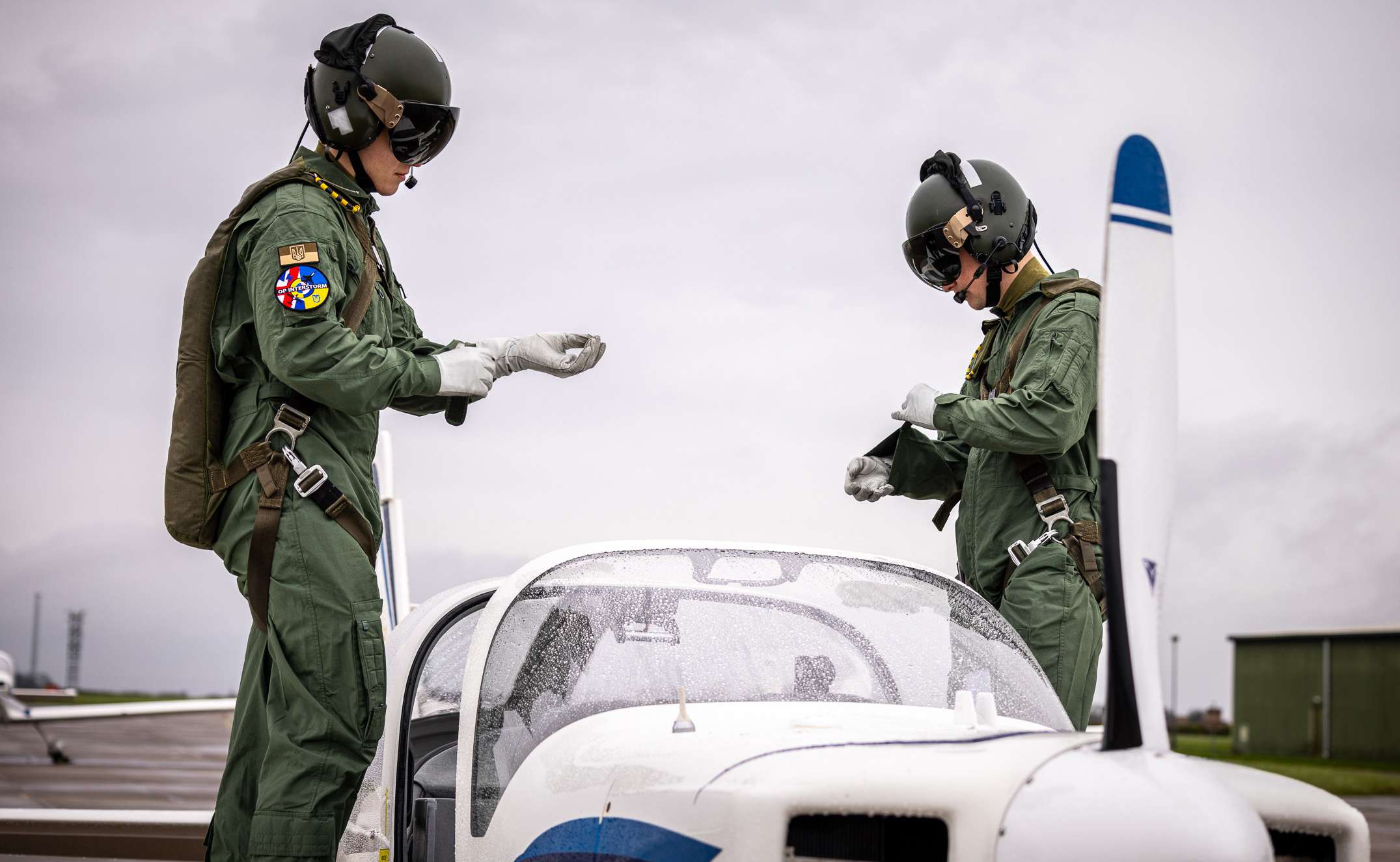 Babcock completes basic training of future Ukrainian F 16 pilots 1