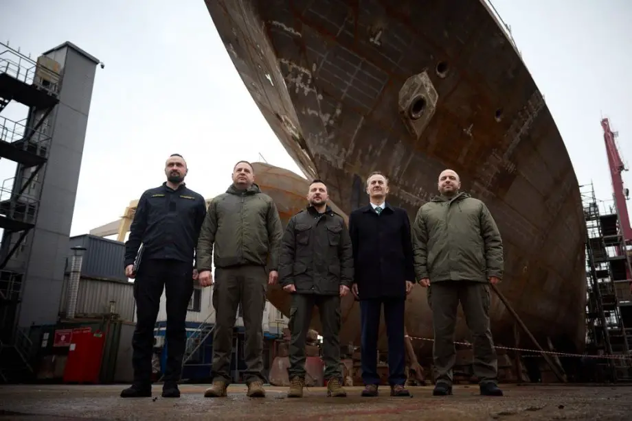 Russian Vyborg Shipyard laid the Purga ice class coastguard ship of project 23550 925 001