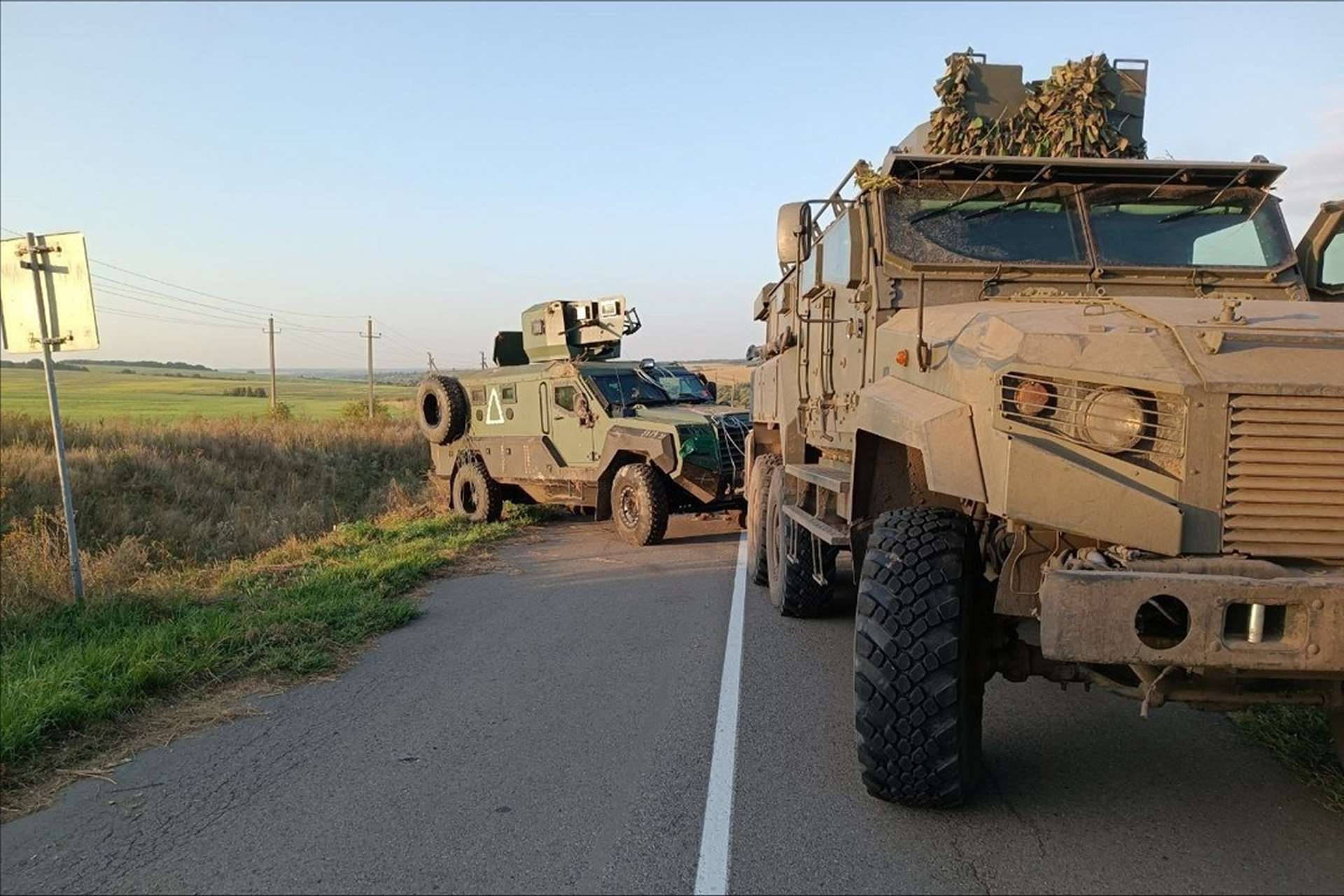 Russia Captures Canadian Roshel Senator MRAP Armored Vehicle from