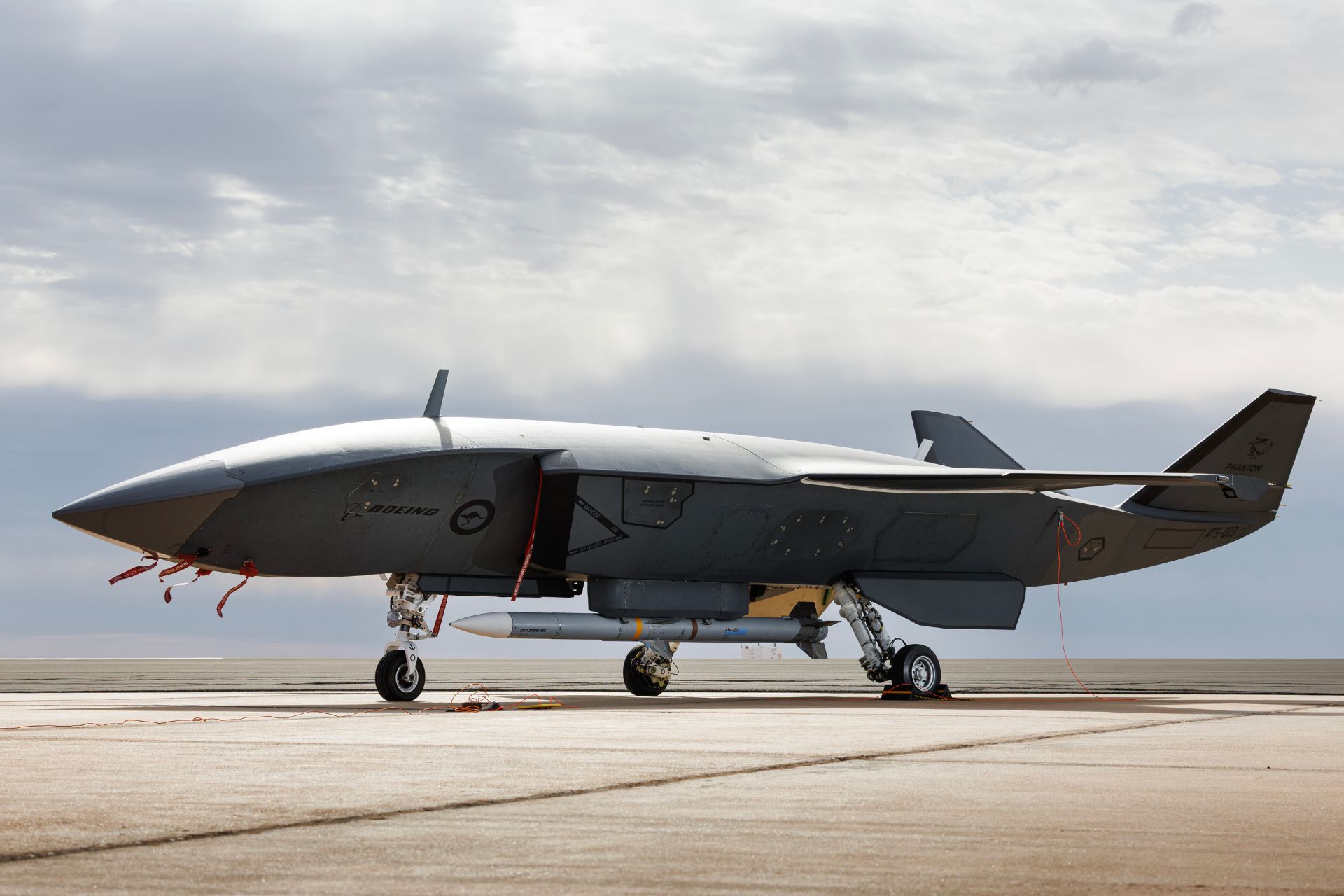 Australian Ghost Bat drone fires AIM-120 missile in first collaborative combat aircraft test