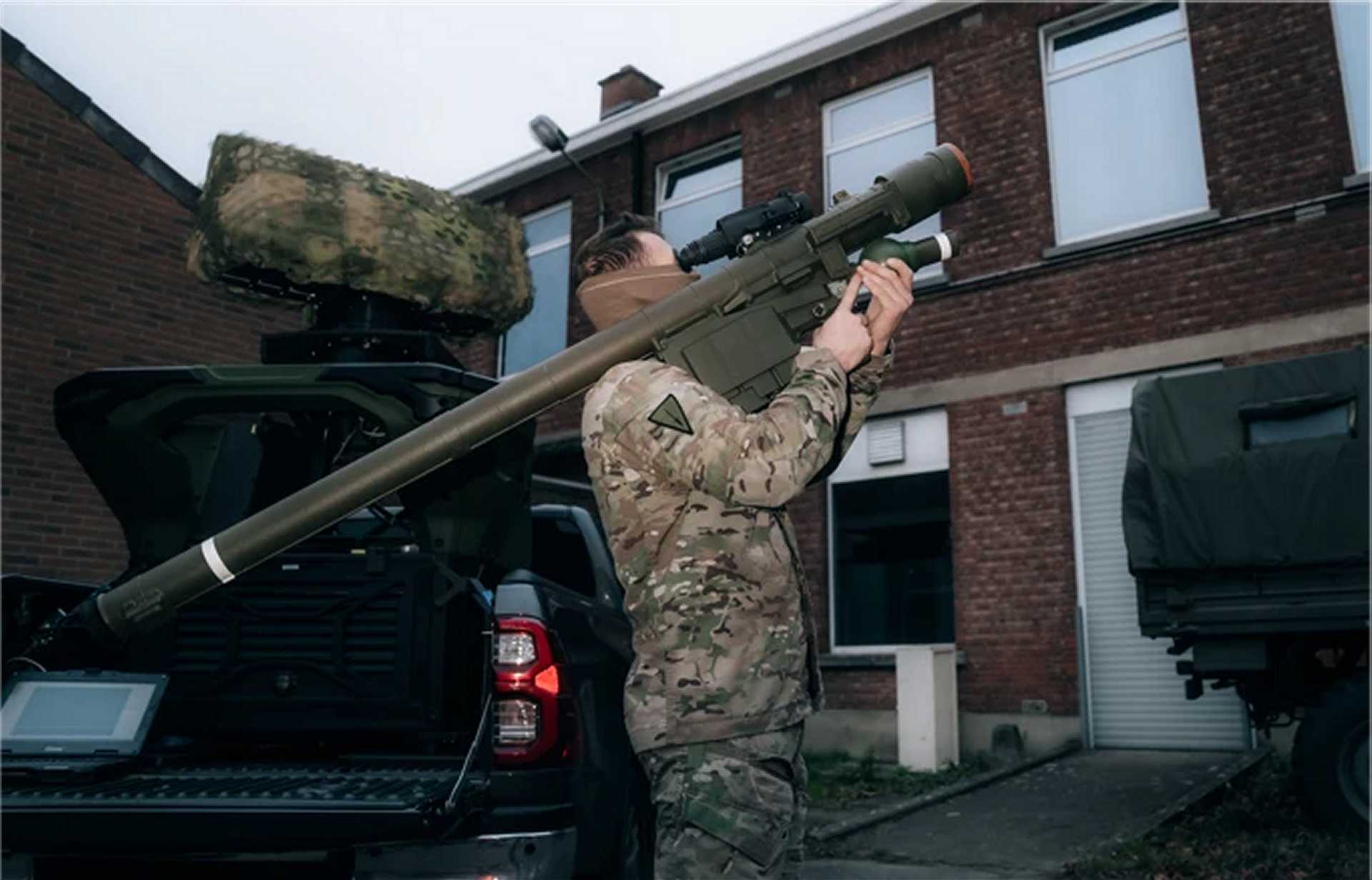 Belgian Special Forces receive first Polish-made Piorun portable air defense missile system