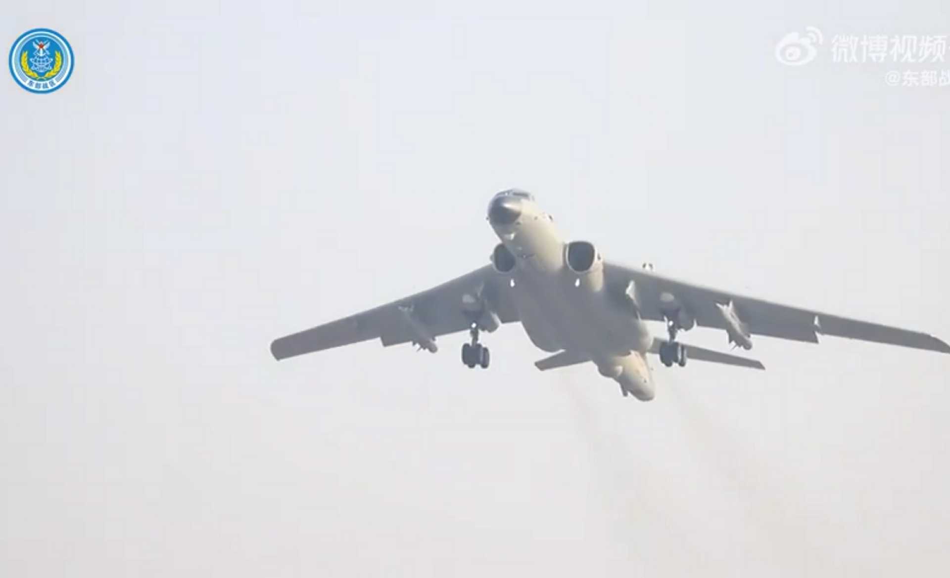 China Raises Taiwan Tensions After Deploying H-6 Bombers Armed With Anti-Ship Missiles