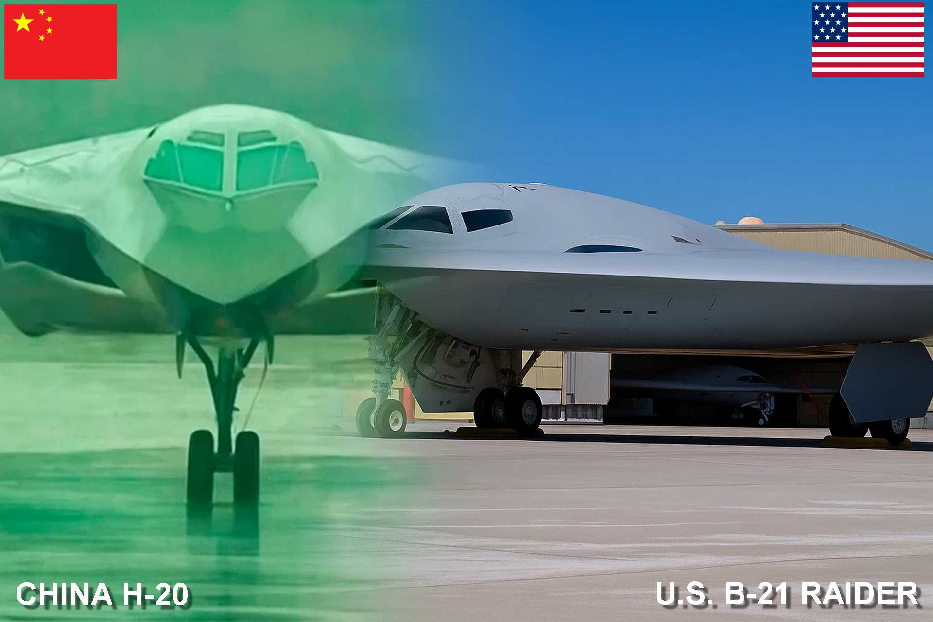 Analysis: China’s H-20 Competes with U.S. B-21 Raider to Become the World’s Leading Stealth Bomber